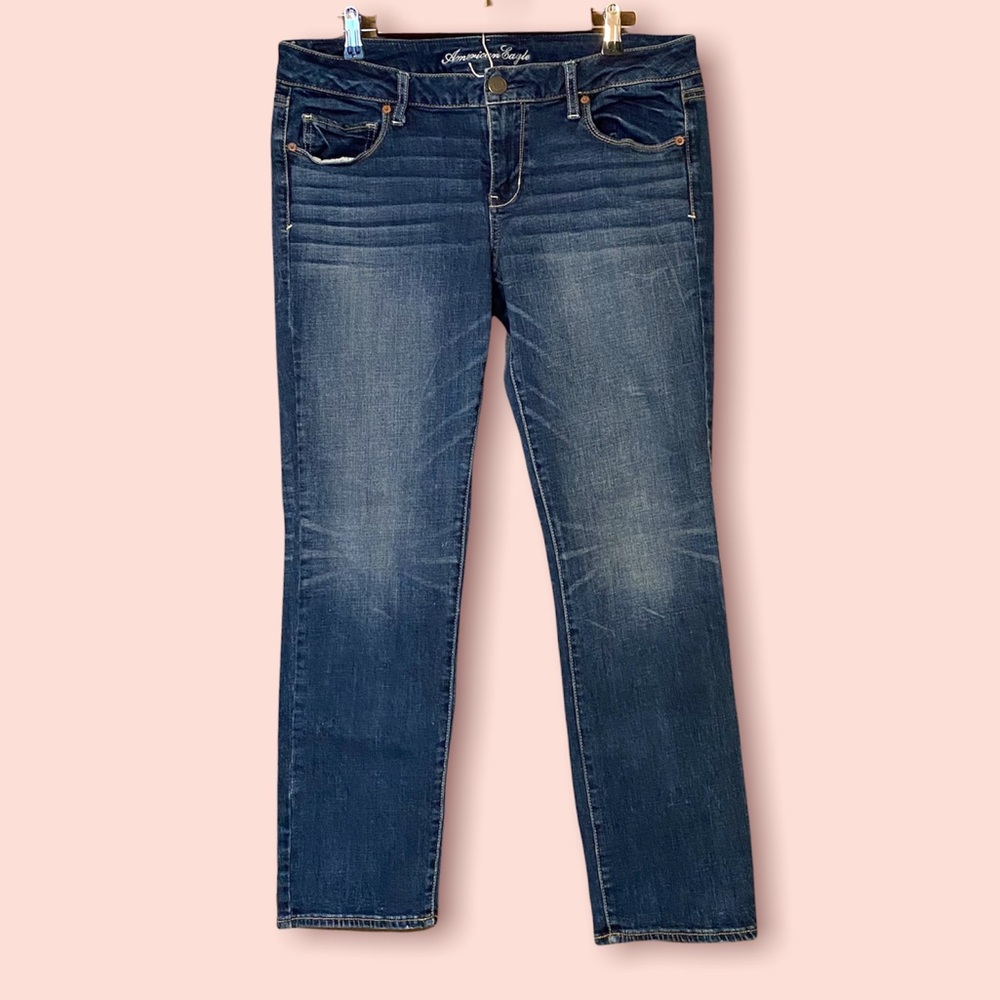 AMERICAN EAGLE SKINNY JEAN 14 SHORT